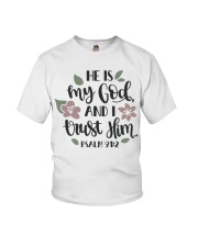 PSALMS 91:2 Youth T-Shirt tile