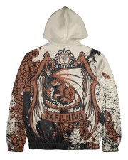 SAFI'JIIVA - SUBLIMATION CREST Men's All Over Print Full Zip Hoodie tile