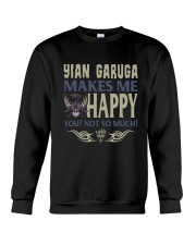 YIAN GARUGA MAKES ME HAPPY Crewneck Sweatshirt tile