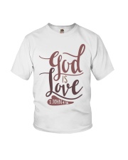 1 JOHN 4:16 Youth T-Shirt tile
