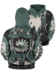 RADOBAAN - SUBLIMATION CREST Men's All Over Print Hoodie aos-men-hoodie-ghosted-front-05