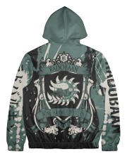 RADOBAAN - SUBLIMATION CREST Men's All Over Print Full Zip Hoodie tile