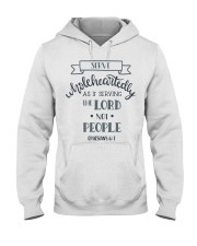 EPHESIANS 6:7 Hooded Sweatshirt tile