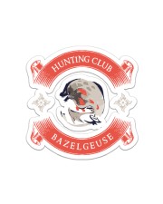 BAZELGEUSE - HUNTING CLUB Sticker tile