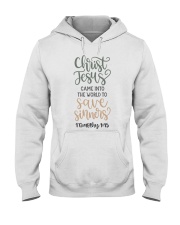 1 TIMOTHY 1:15 Hooded Sweatshirt tile