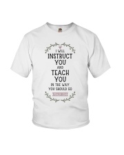 PSALMS 32:8 Youth T-Shirt tile
