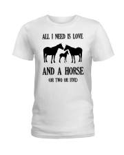 HORSE LOVE 3 Ladies T-Shirt front