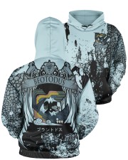 BEOTODUS - ALL OVER PRINT Men's All Over Print Hoodie aos-men-hoodie-ghosted-front-05