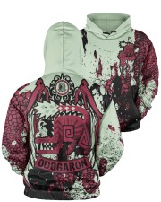 ODOGARON - SUBLIMATION CREST Men's All Over Print Hoodie aos-men-hoodie-ghosted-front-05