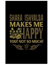 SHARA ISHVALDA MAKES ME HAPPY Vertical Poster tile