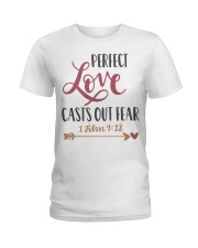 1 JOHN 4:18 Ladies T-Shirt tile