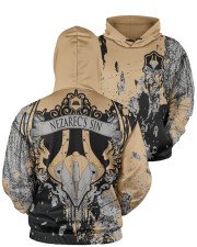 NEZAREC'S SIN - ALL OVER PRINT Men's All Over Print Hoodie aos-men-hoodie-ghosted-front-05