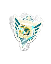 ZINOGRE - CREST Sticker tile