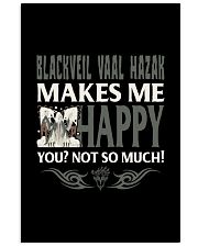 BLACKVEIL VAAL HAZAK MAKES ME HAPPY Vertical Poster tile
