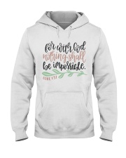 LUKE 1:37 Hooded Sweatshirt tile
