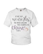 1 JOHN 2:6 Youth T-Shirt tile