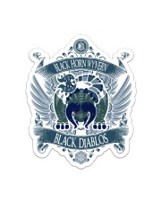 BLACK DIABLOS - HUNT CREST Sticker tile