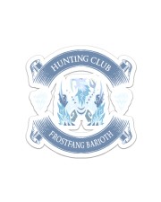 FROSTFANG BARIOTH - HUNTING CLUB Sticker tile