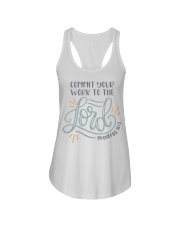 PROVERBS 16:3 Ladies Flowy Tank tile