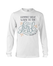 PROVERBS 16:3 Long Sleeve Tee tile