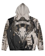 THE STAG - SUBLIMATION CREST Men's All Over Print Hoodie back