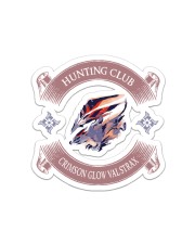 CRIMSON GLOW VALSTRAX - HUNTING CLUB Sticker tile