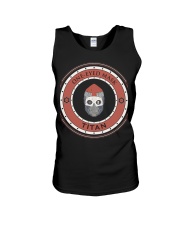 ONE-EYED MASK - CREST EDITION Unisex Tank tile