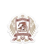 PINK RATHIAN - CREST Sticker tile