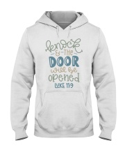 LUKE 11:9 Hooded Sweatshirt tile