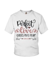 1 JOHN 4:18 Youth T-Shirt tile