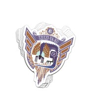 TZITZI-YA-KU - CREST Sticker tile