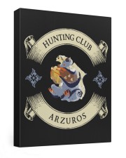 ARZUROS - HUNTING CLUB Gallery Wrapped Canvas Prints tile
