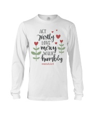 MICAH 6:8 Long Sleeve Tee tile