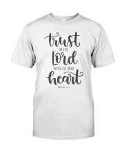 PROVERBS 3:5-6 Classic T-Shirt front