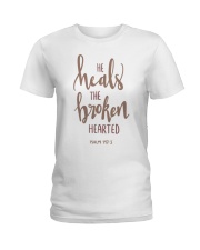 PSALMS 147:3 Ladies T-Shirt tile