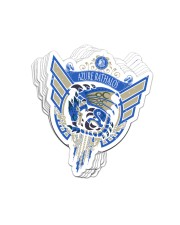 AZURE RATHALOS - CREST Sticker tile