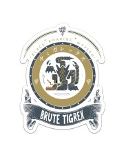 BRUTE TIGREX - HUNTER EDITION Sticker tile