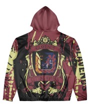 GLAVENUS - SUBLIMATION CREST Men's All Over Print Hoodie back