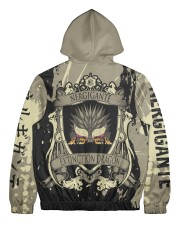 NERGIGANTE - SUBLIMATION CREST Men's All Over Print Full Zip Hoodie tile