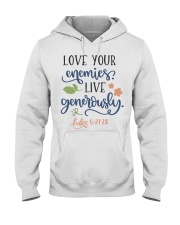 LUKE 6:27-28 Hooded Sweatshirt tile