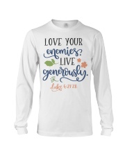 LUKE 6:27-28 Long Sleeve Tee tile