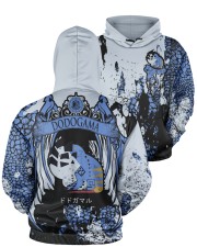 DODOGAMA - ALL OVER PRINT Men's All Over Print Hoodie aos-men-hoodie-ghosted-front-05