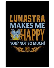 LUNASTRA MAKES ME HAPPY Vertical Poster tile