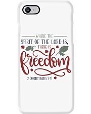 2 CORINTHIANS 3:17 Phone Case tile