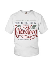 2 CORINTHIANS 3:17 Youth T-Shirt tile
