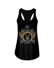 MASK OF THE QUIET ONE - EXOTIC EDITION Ladies Flowy Tank tile