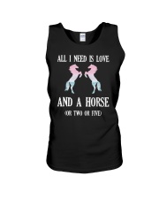 HORSE LOVE 5 Unisex Tank tile