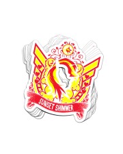 SUNSET - CREST Sticker tile