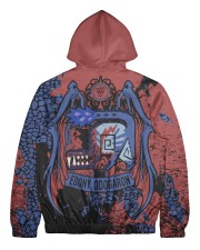 EBONY ODOGARON - SUBLIMATION CREST Men's All Over Print Full Zip Hoodie tile