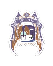 TZITZI-YA-KU - HUNTING CLUB CREST Sticker tile